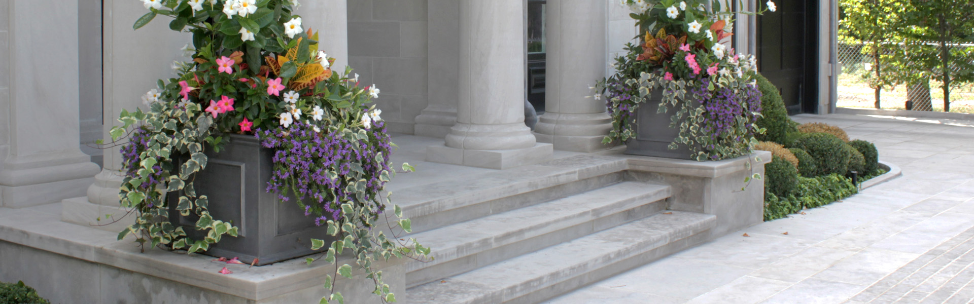 Maryvale Square Lead Planters By Bromsgrove Garden